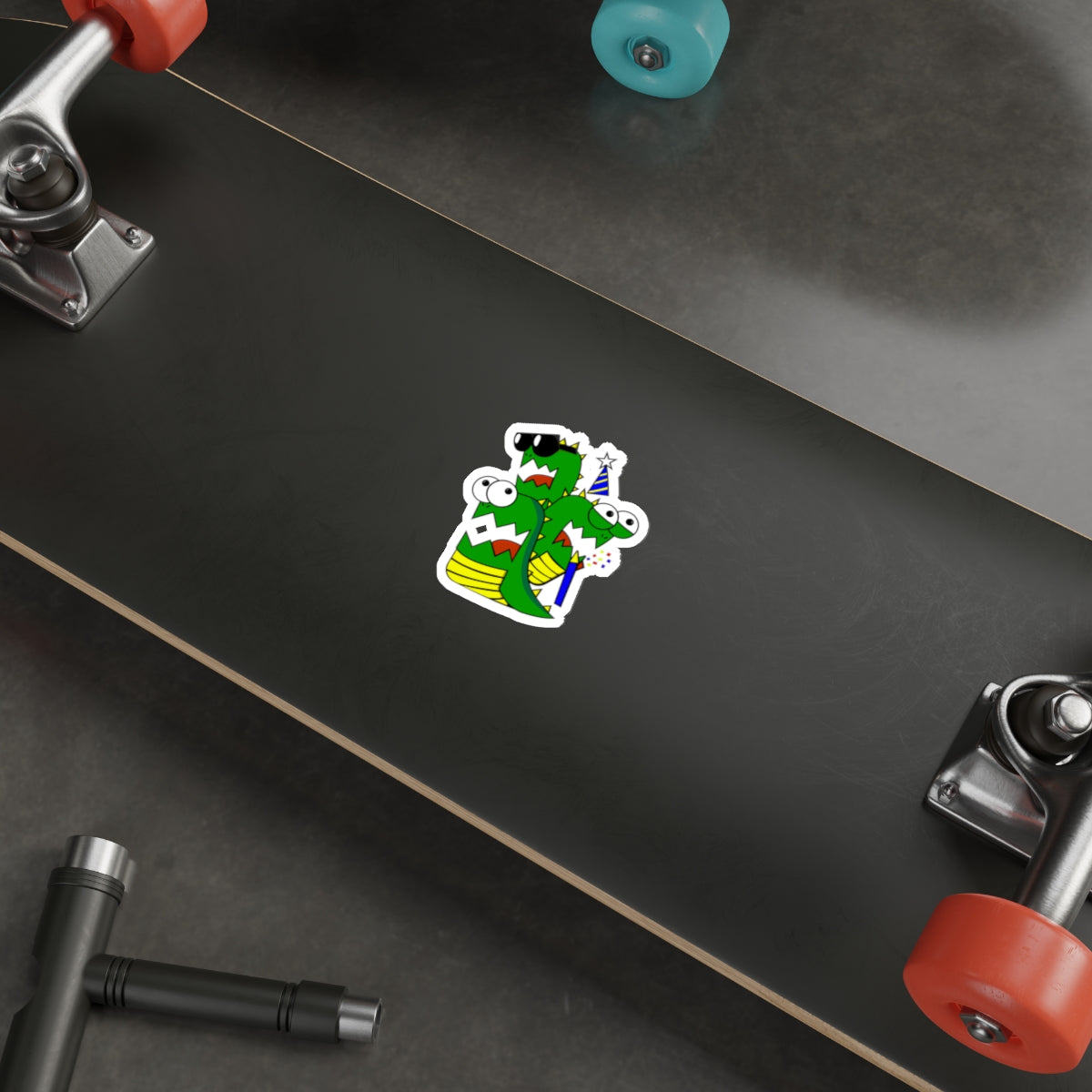 Die-Cut Stickers | Vibrant Art for Personalization (Larry the Snake thing)