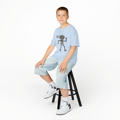 Kids Heavy Cotton T-Shirt (Do the Robot)