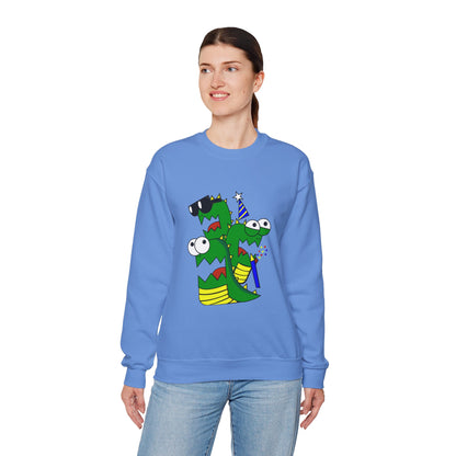 Unisex Heavy Blend™ Crewneck Sweatshirt (Larry the Snake thing)