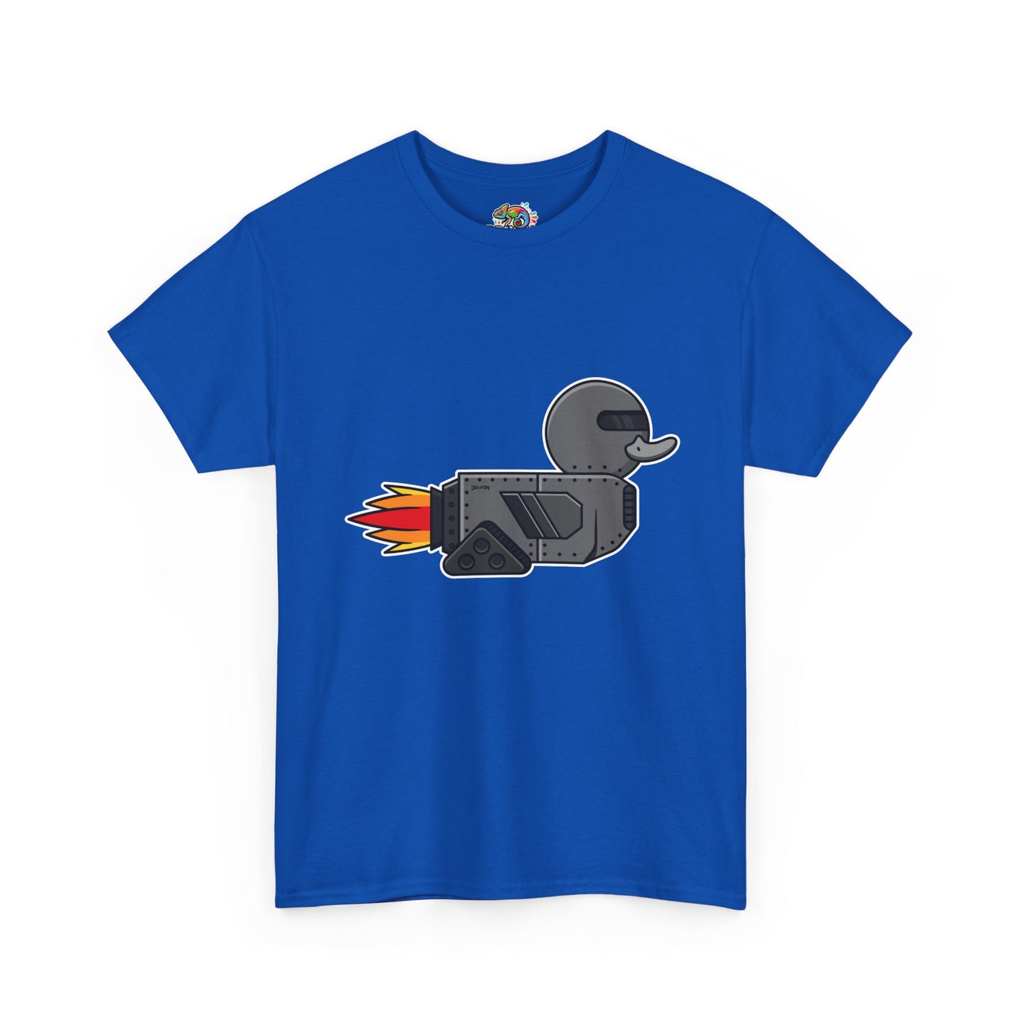 Unisex Heavy Cotton Tee (Robot Duck)