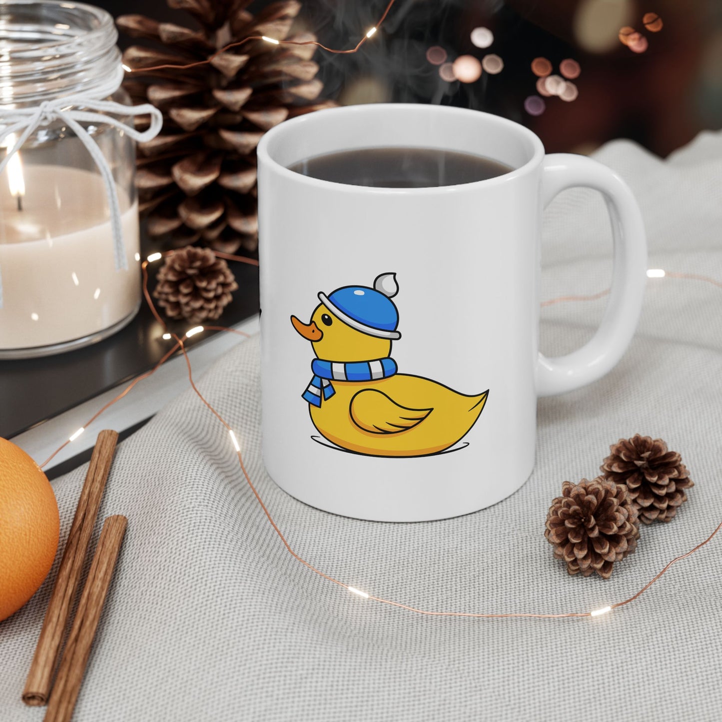 Ceramic Mug — 11 & 15oz (Chilly Duck)