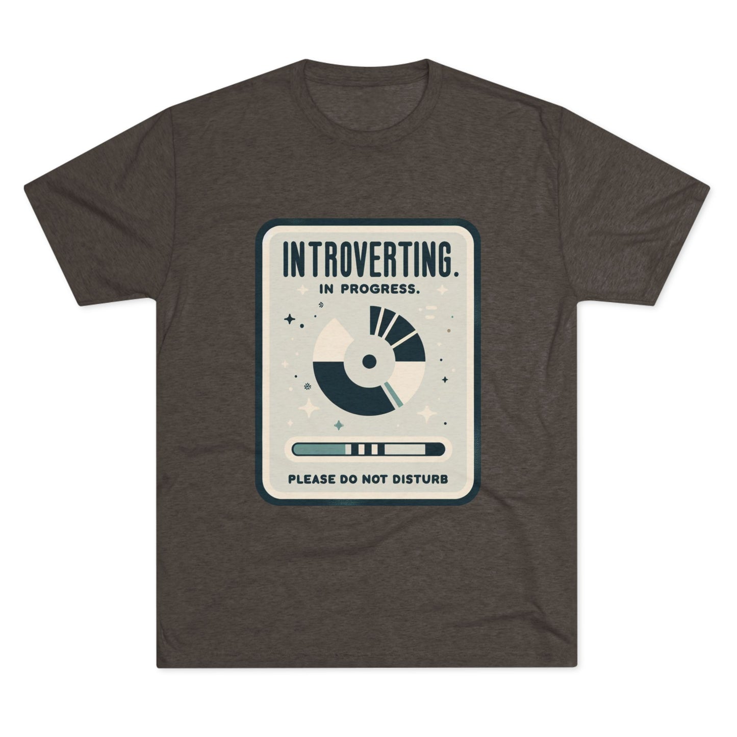 Unisex Tri-Blend Crew Tee (Introverting in Progress)