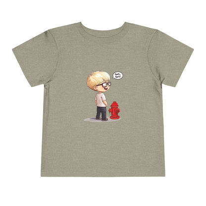 Toddler Short Sleeve Tee (Bark Bark)