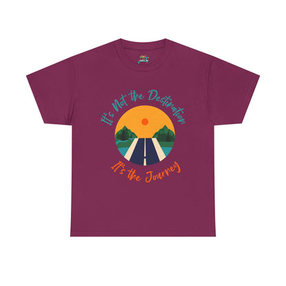 Unisex Heavy Cotton Tee (It's not Destination, It's Journey)