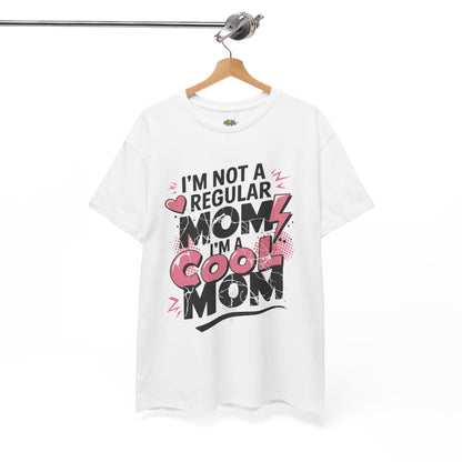 Unisex Heavy Cotton Tee (I'm Not a Regular Mom, I'm a Cool Mom)