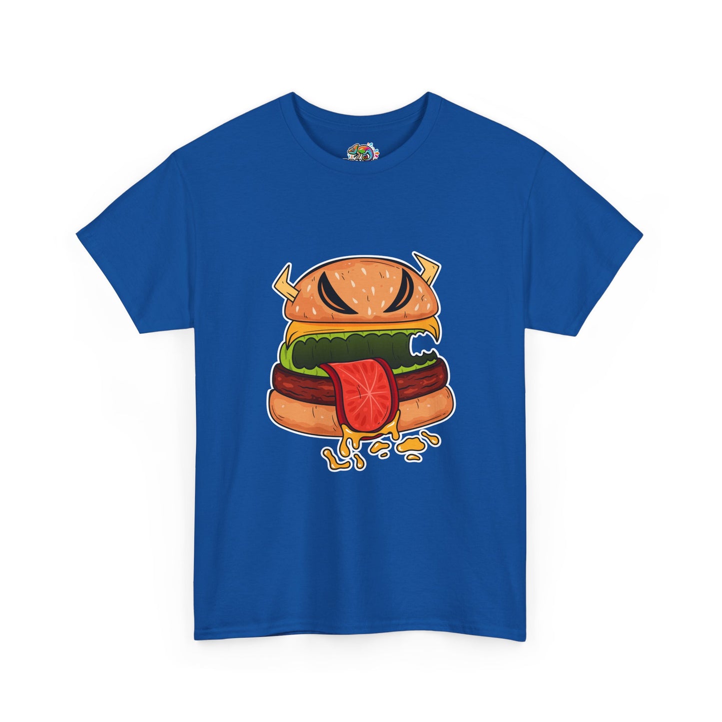 Unisex Heavy Cotton Tee (Cheeseburger Monster)