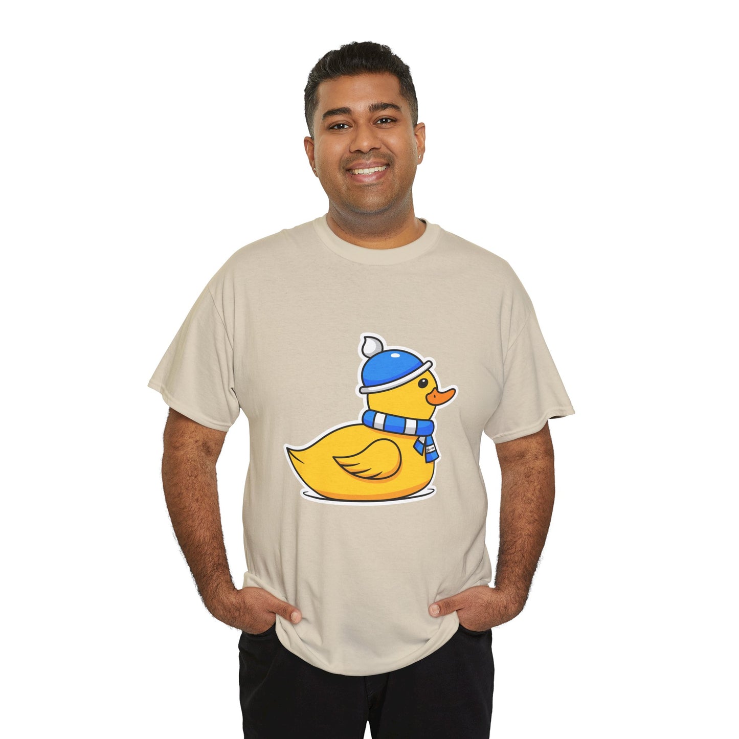 Unisex Heavy Cotton Tee (Chilly Duck)