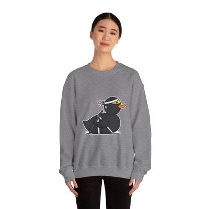 Unisex Heavy Blend™ Crewneck Sweatshirt (Ninja Duck)