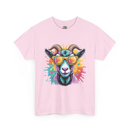 Unisex Heavy Cotton Tee (Pastel Goat)