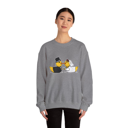Unisex Heavy Blend™ Crewneck Sweatshirt (Wedding Ducks)