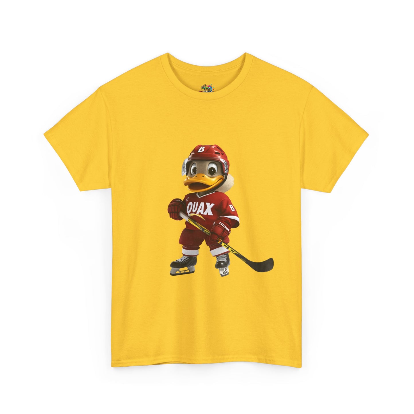 Unisex Heavy Cotton Tee (Hockey Quax)