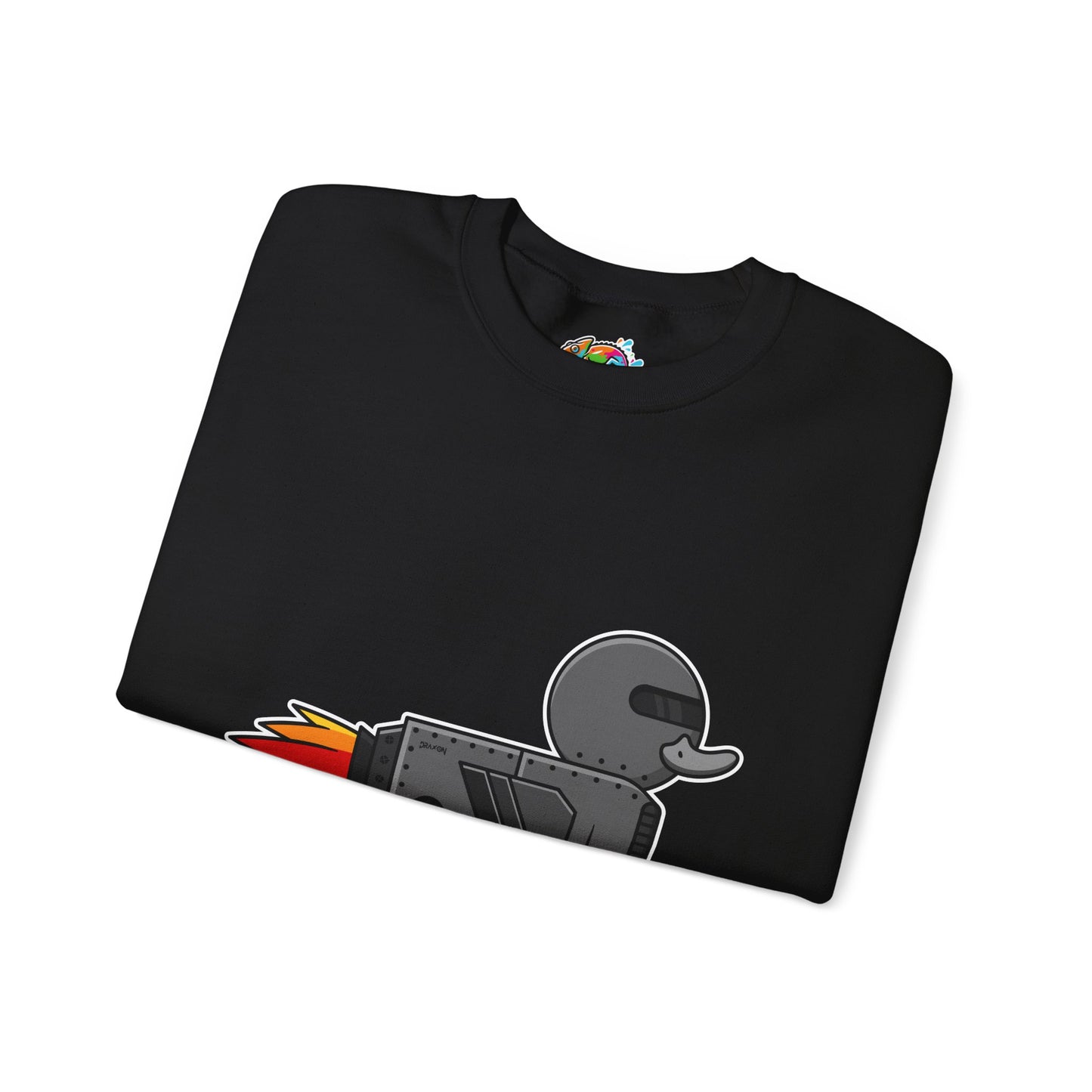 Unisex Heavy Blend™ Crewneck Sweatshirt (Robot Duck)