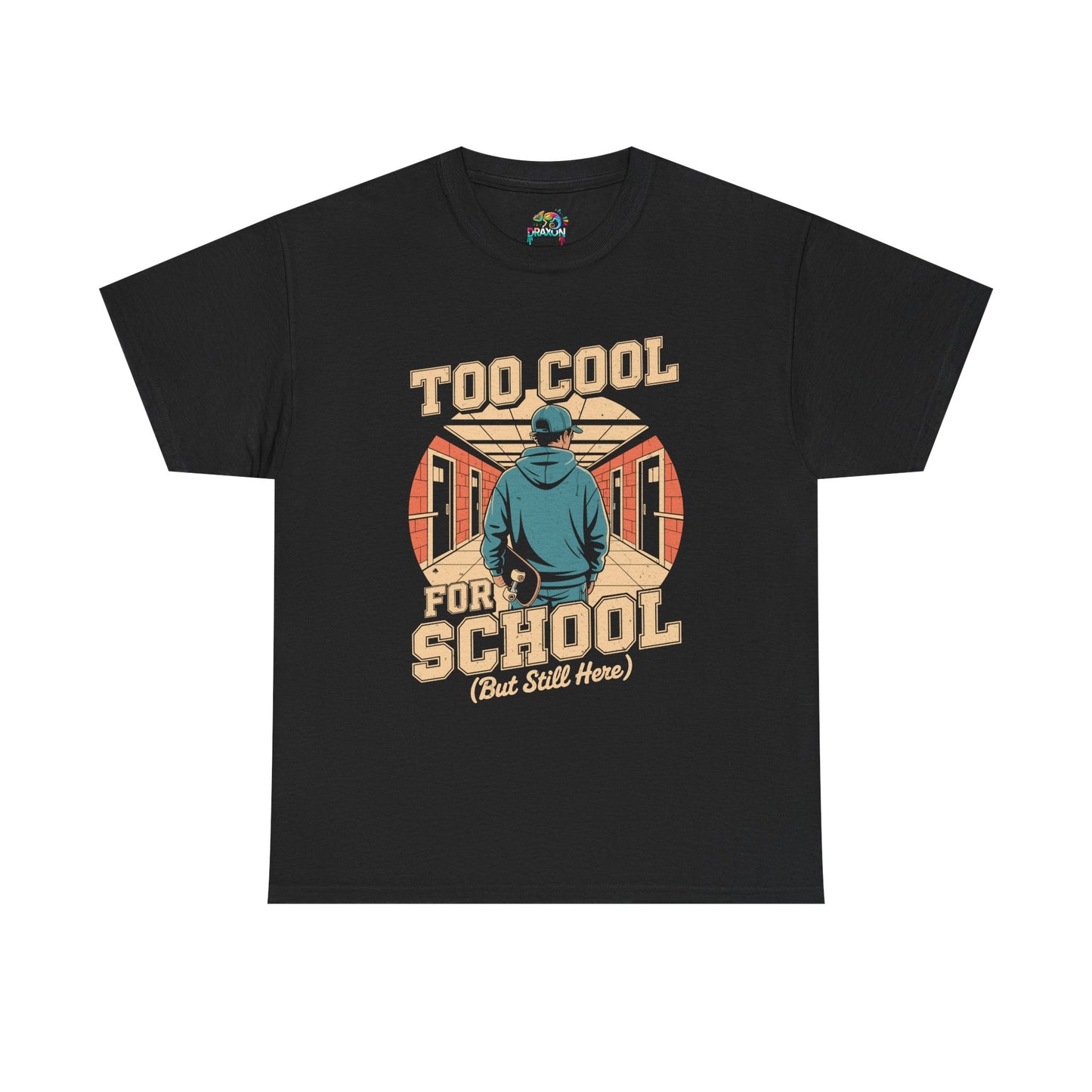 Unisex Heavy Cotton Tee (Too Cool For School)