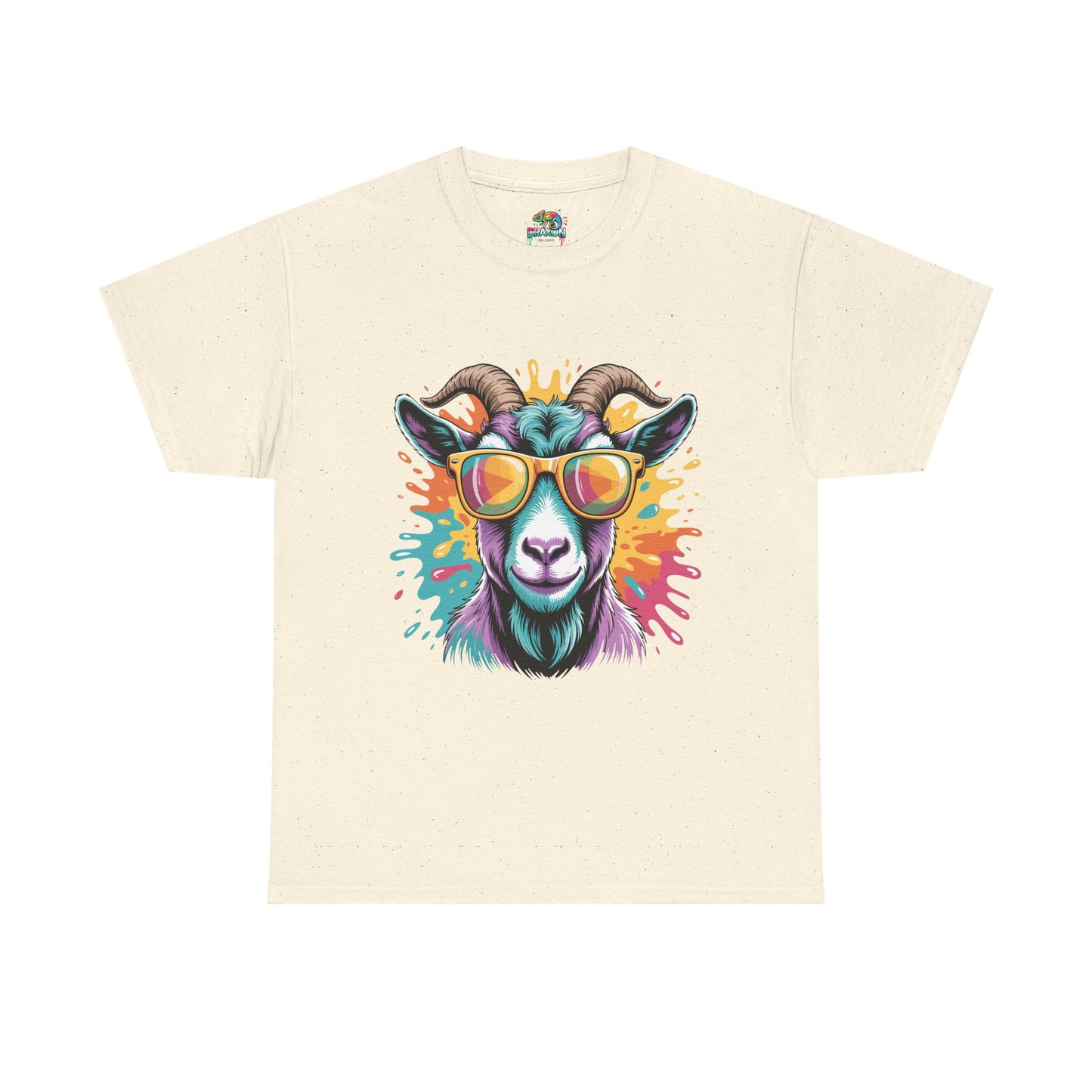 Unisex Heavy Cotton Tee (Pastel Goat)