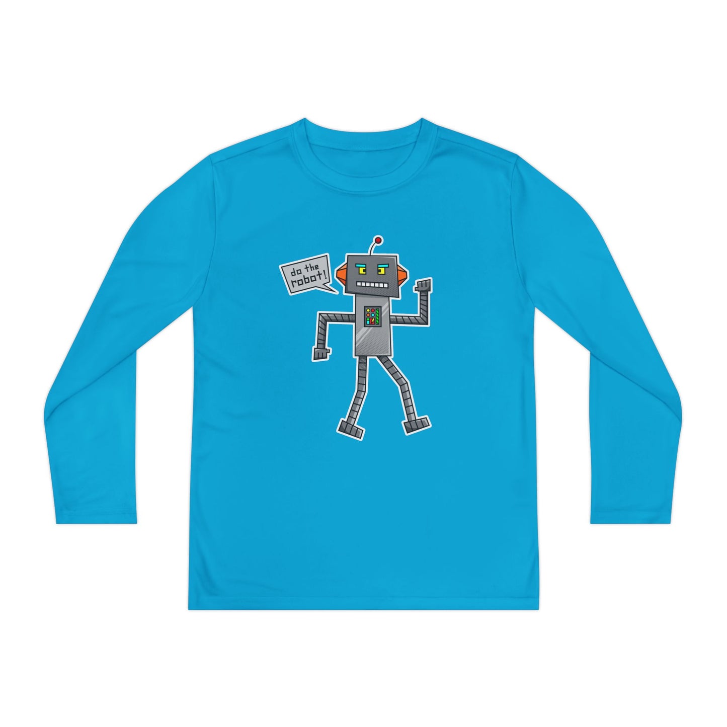 Youth Long Sleeve Competitor Tee (Do the Robot)