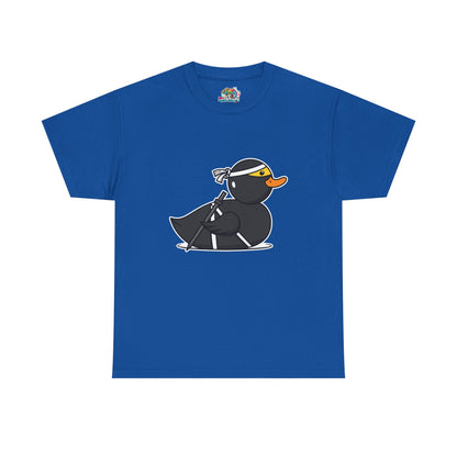 Unisex Heavy Cotton Tee (Ninja Duck)