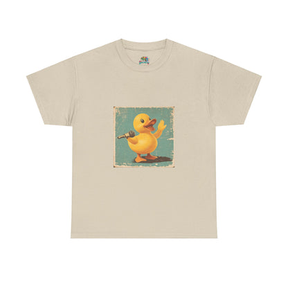 Unisex Heavy Cotton Tee (Karaoke Duck)