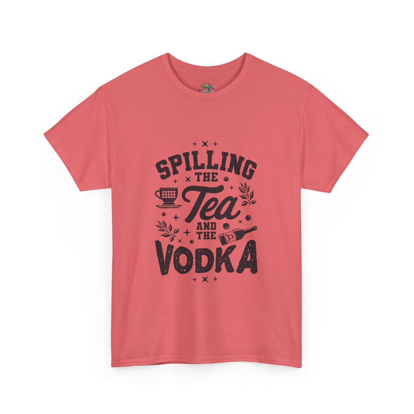 Unisex Heavy Cotton Tee (Spill Tea & Vodka)