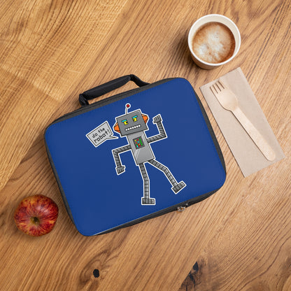 Lunch Bag - Dark Blue (Do the Robot)