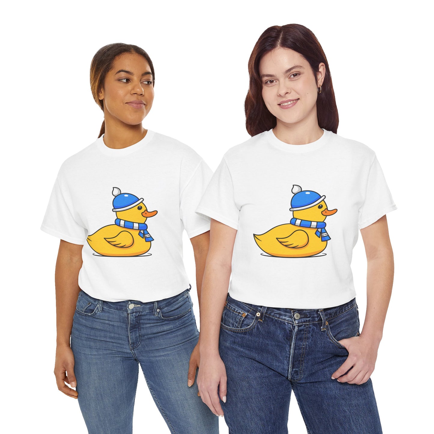 Unisex Heavy Cotton Tee (Chilly Duck)