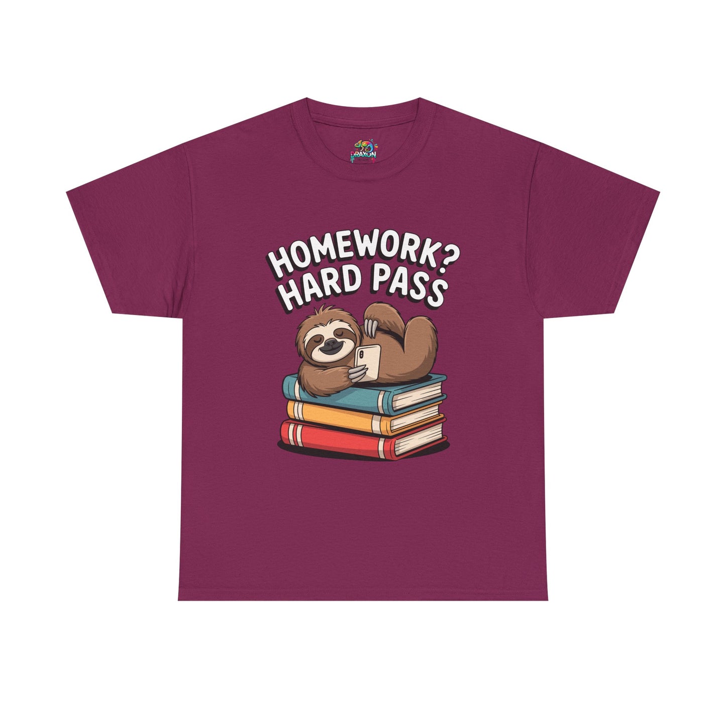 Unisex Heavy Cotton Tee (Homework? Hard Pass)