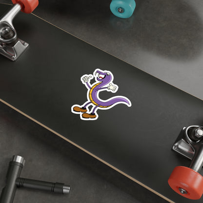 Die-Cut Stickers | Vibrant Art for Personalization (Snake Man)