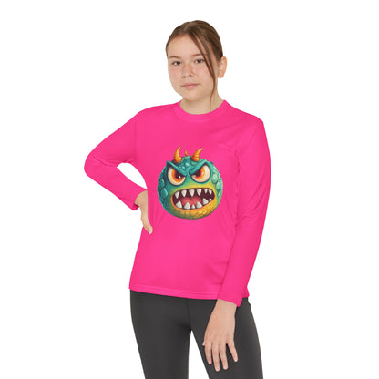 Youth Long Sleeve Competitor Tee (Green Monster 2)