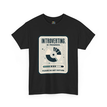 Unisex Heavy Cotton Tee (Introverting in Progress)