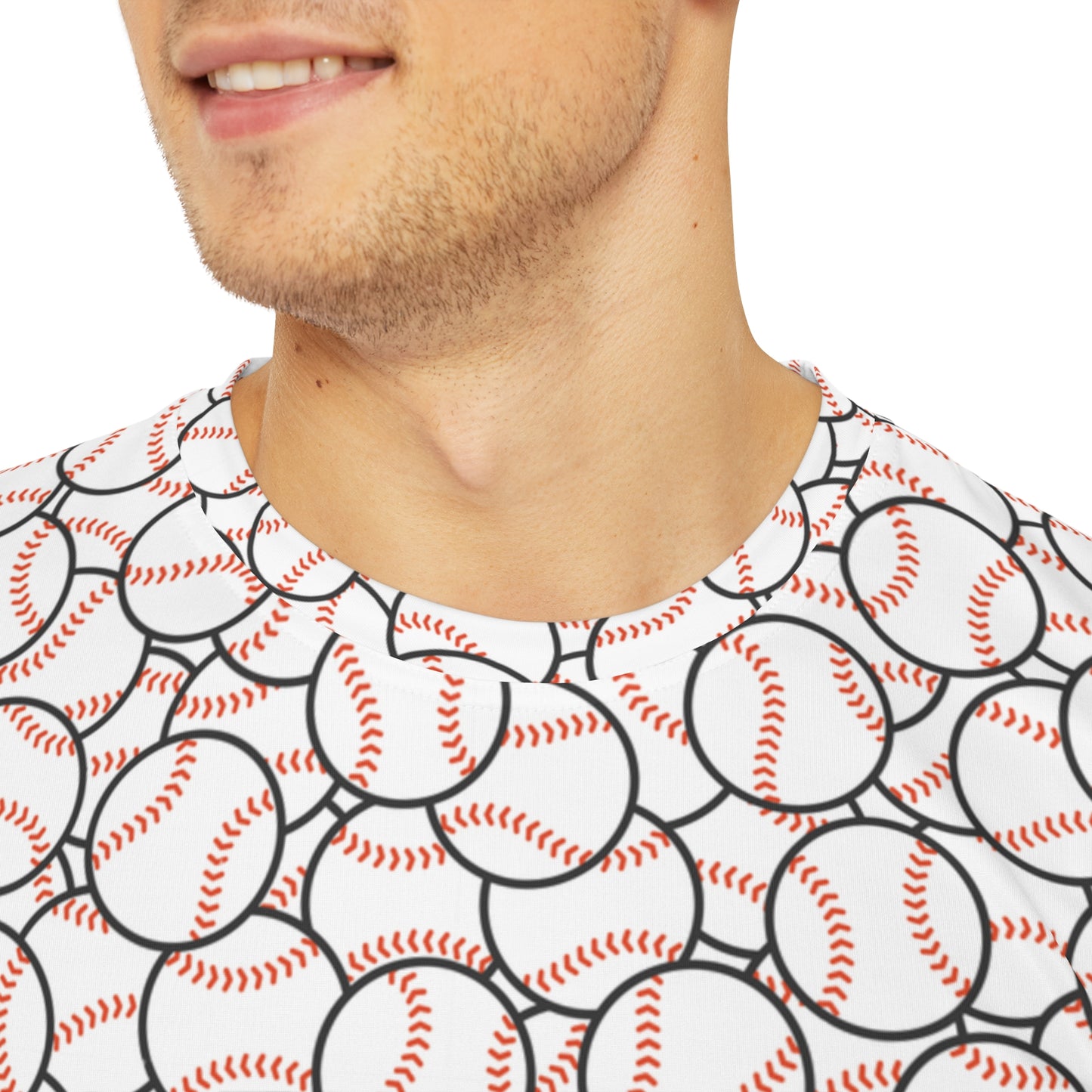 Men's Polyester Tee (Baseball)