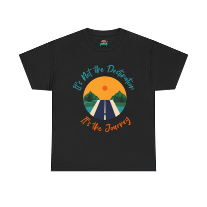 Unisex Heavy Cotton Tee (It's not Destination, It's Journey)