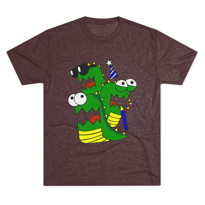 Unisex Tri-Blend Crew Tee (Larry the Snake thing)