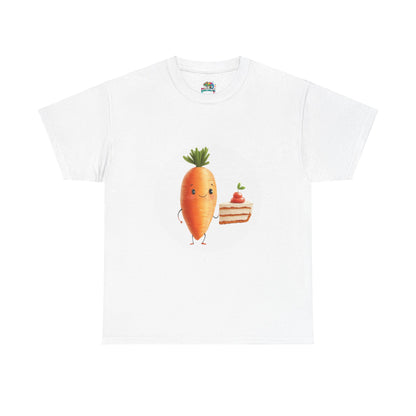 Unisex Heavy Cotton Tee (Carrot Cake)