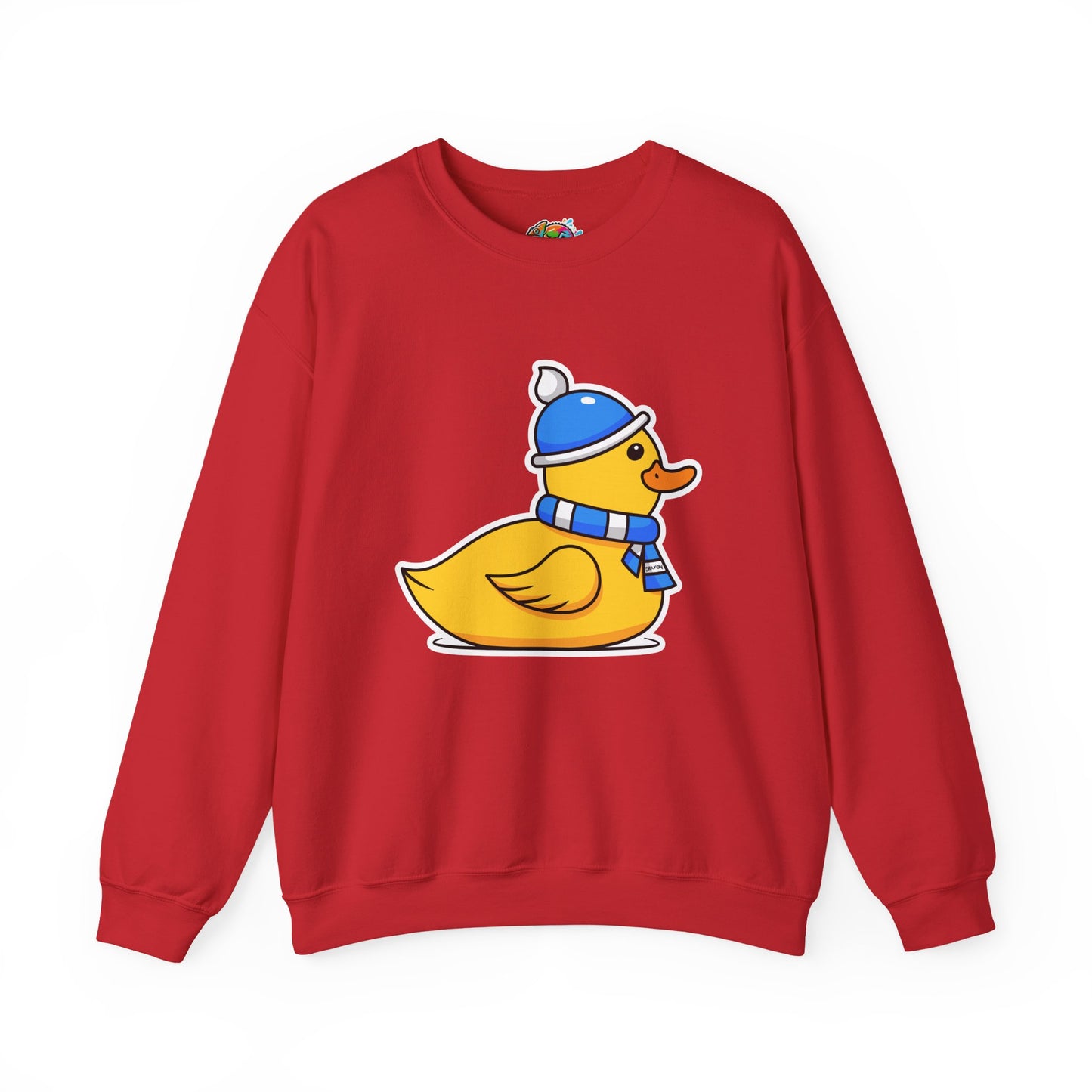 Unisex Heavy Blend™ Crewneck Sweatshirt (Chilly Duck)