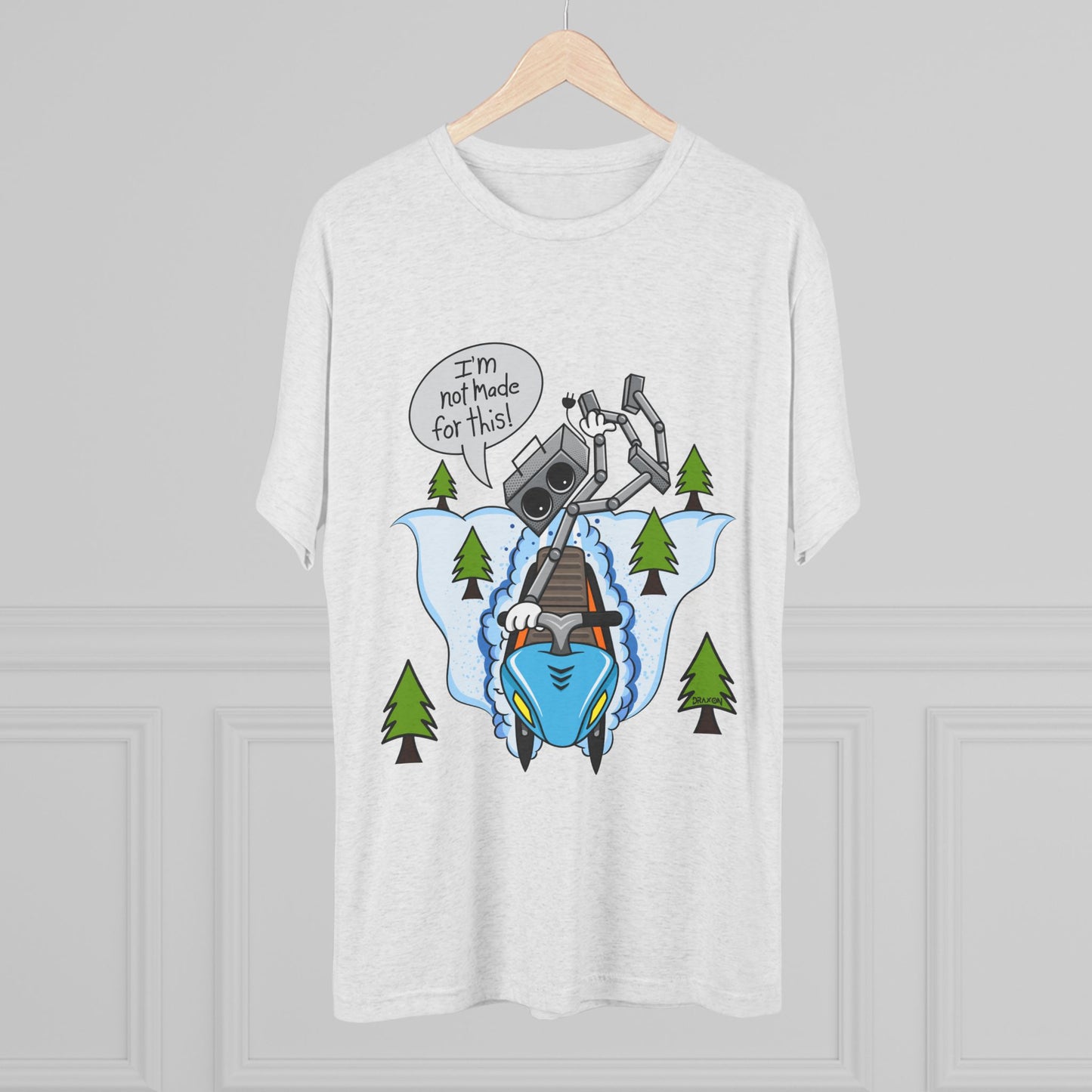 Unisex Tri-Blend Crew Tee (Not made for this - Snowmobiler)
