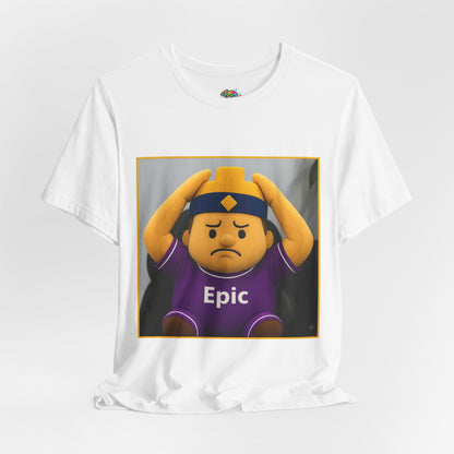 Epic Tee - Casual Unisex Jersey Short Sleeve Shirt with Playful Design (CLASH)