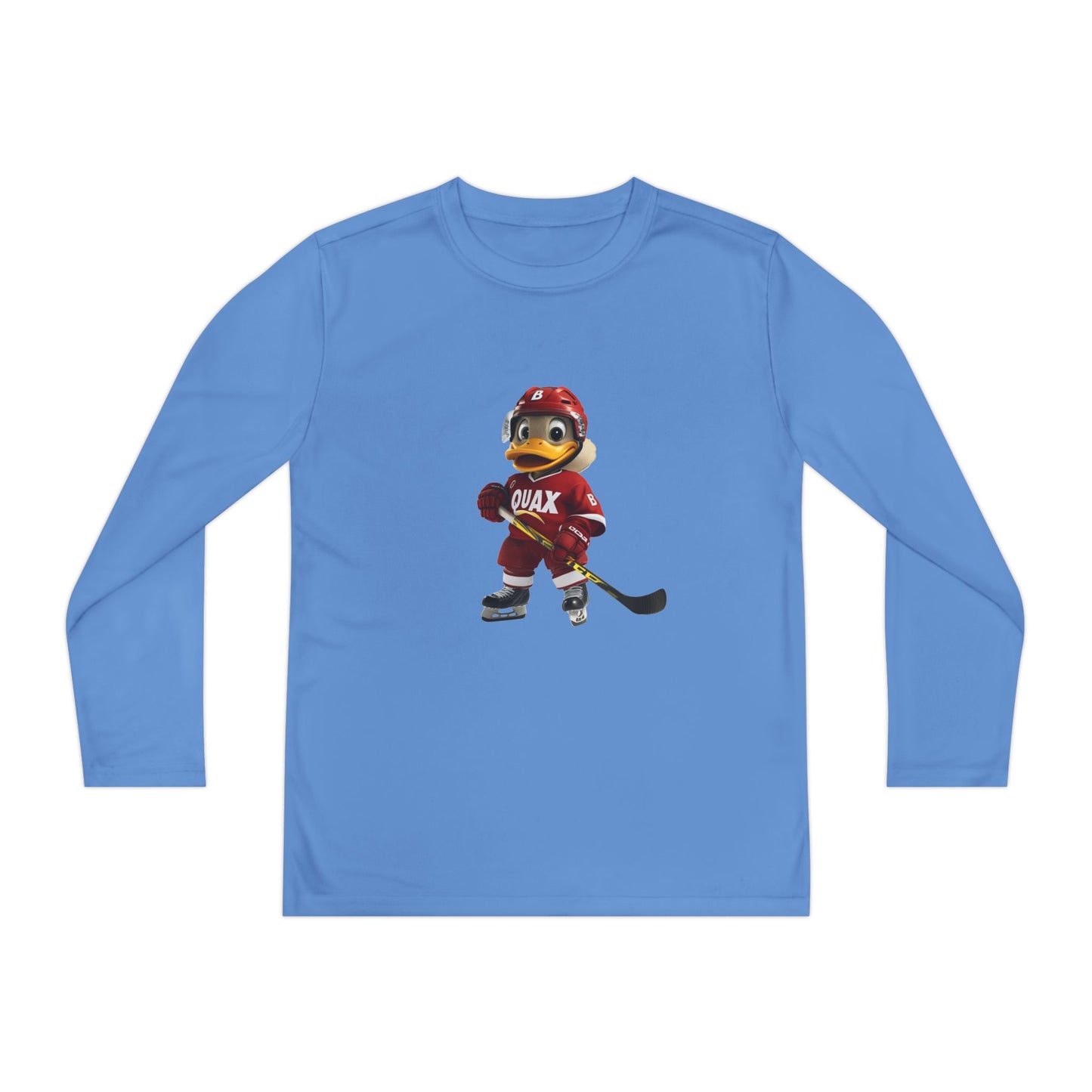 Youth Long Sleeve Competitor Tee (Hockey Quax)