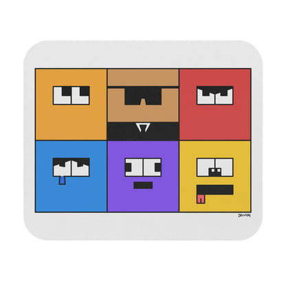 Mouse Pad (Emotion Blocks)