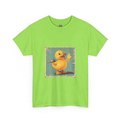 Unisex Heavy Cotton Tee (Karaoke Duck)