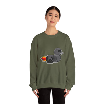 Unisex Heavy Blend™ Crewneck Sweatshirt (Robot Duck)