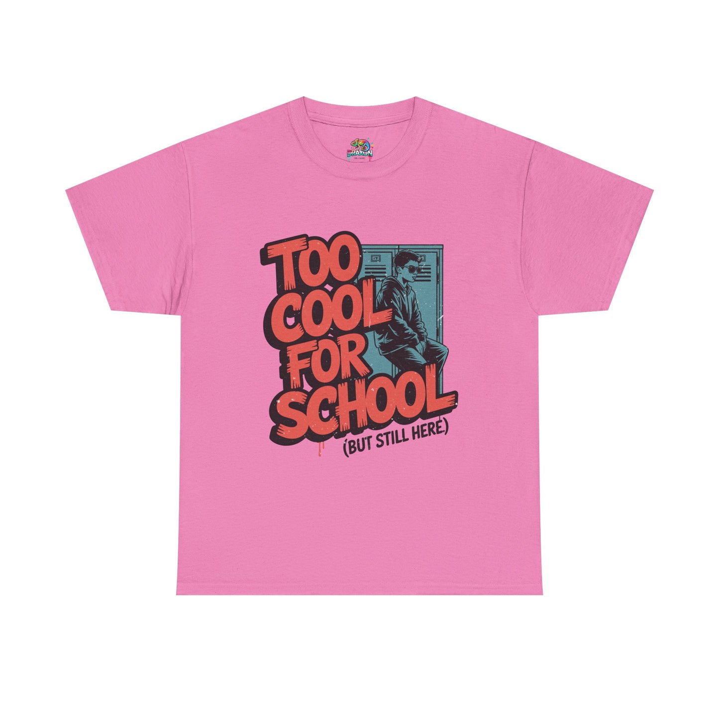 Unisex Heavy Cotton Tee (Too Cool For School)