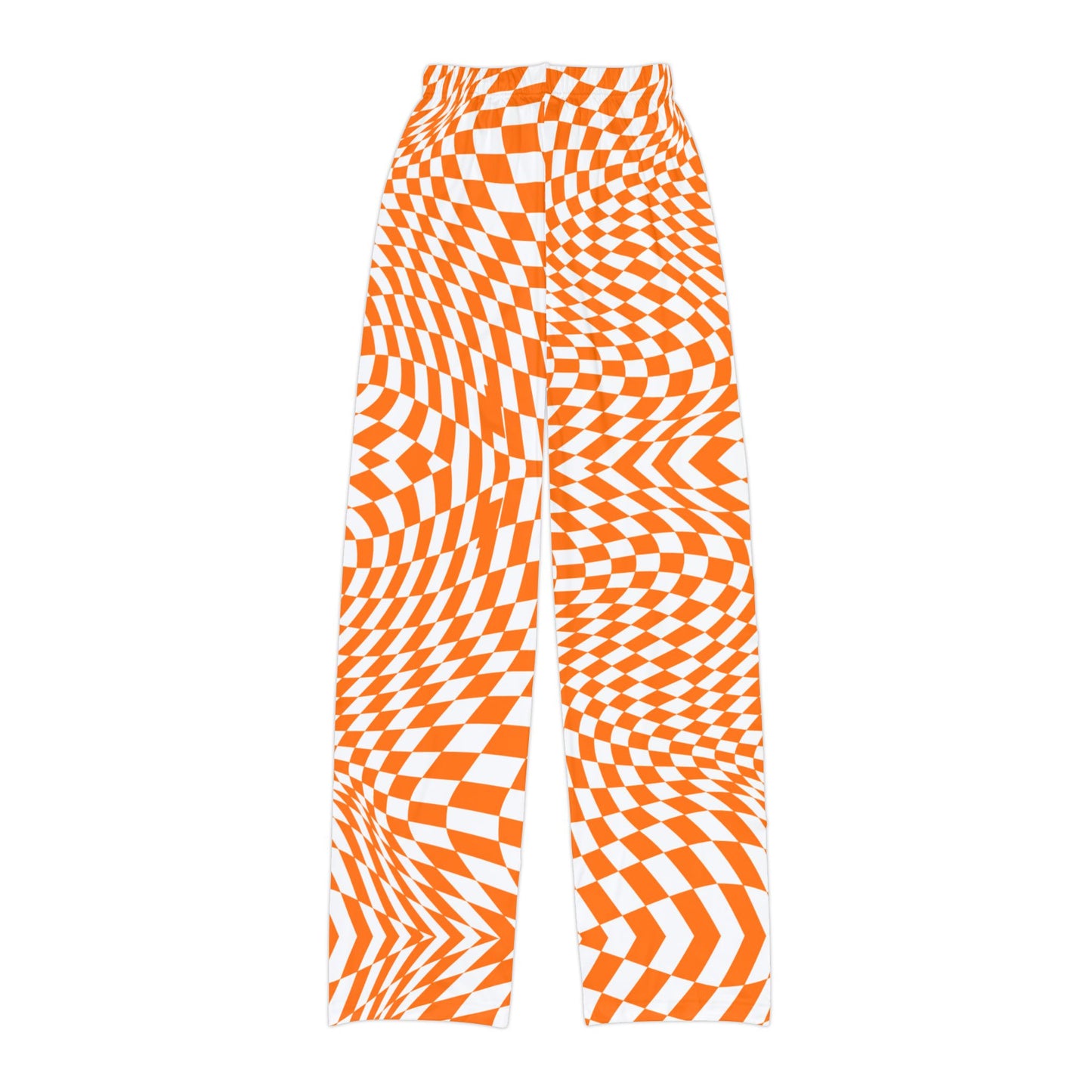 Kids Lounge Pants (Orange Pixels)