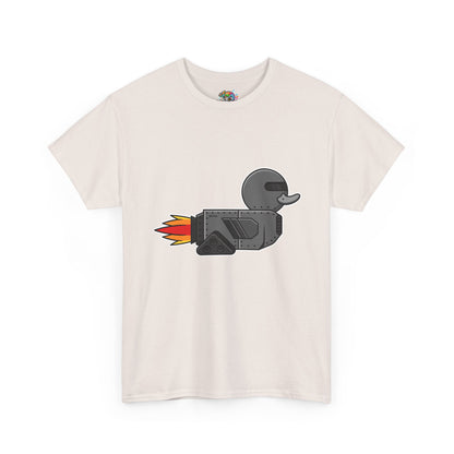 Unisex Heavy Cotton Tee (Robot Duck)