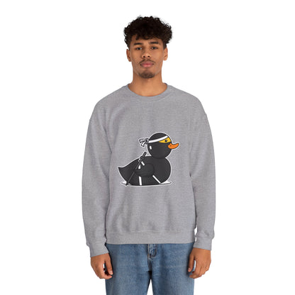 Unisex Heavy Blend™ Crewneck Sweatshirt (Ninja Duck)