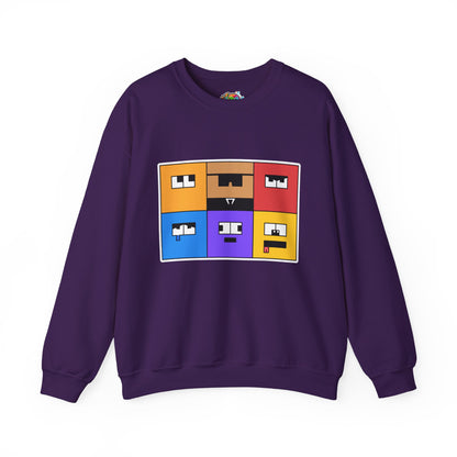 Unisex Heavy Blend™ Crewneck Sweatshirt (Emotion Blocks)