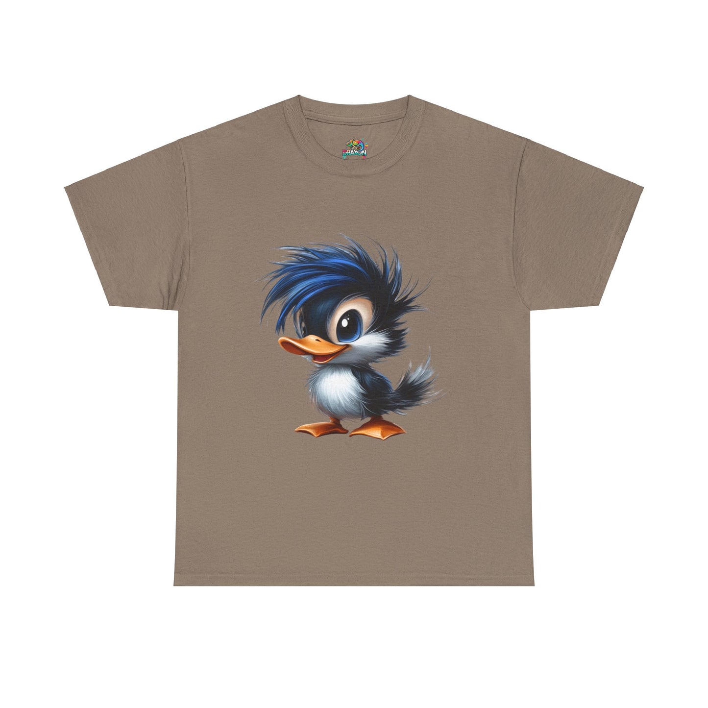 Unisex Heavy Cotton Tee (Blue Hair Duck)