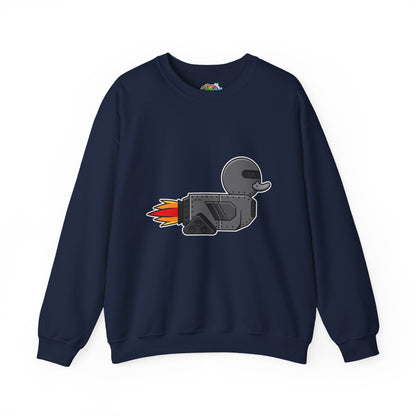 Unisex Heavy Blend™ Crewneck Sweatshirt (Robot Duck)