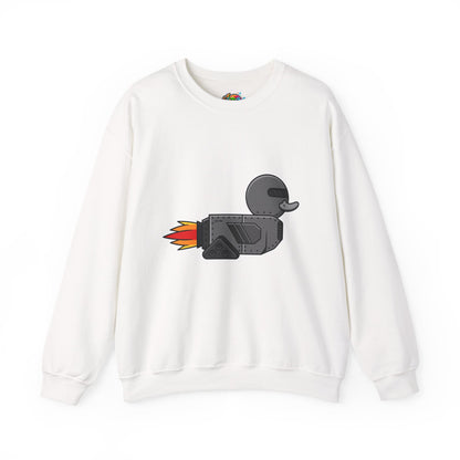 Unisex Heavy Blend™ Crewneck Sweatshirt (Robot Duck)
