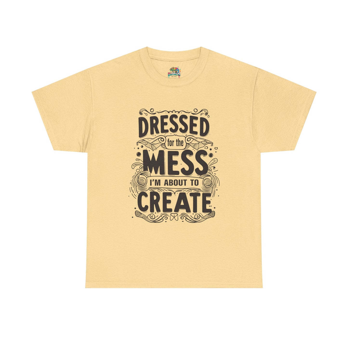 Unisex Heavy Cotton Tee (Dressed for the Mess)