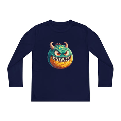 Youth Long Sleeve Competitor Tee (Green Monster 1)