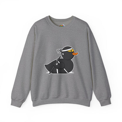 Unisex Heavy Blend™ Crewneck Sweatshirt (Ninja Duck)